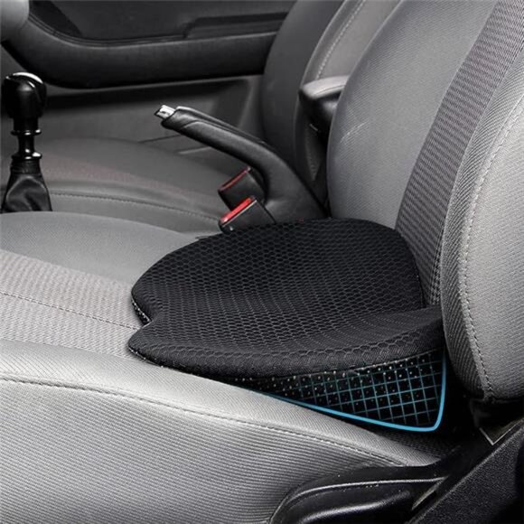 Car Seat Cushion - Memory Foam Car Seat Pad - Sciatica & Lower Back Pain Relief - Picture 7 of 7